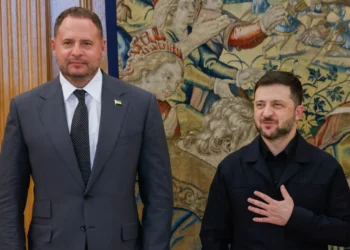El jefe de la Oficina de la Presidencia de Ucrania, Andriy Yermak renunció/AFP