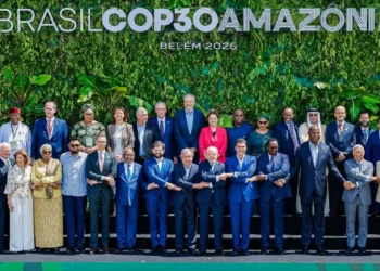 Foto oficial antes del inicio de los debates en la COP30. Foto: AFP