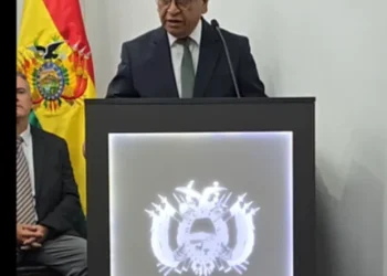 El ministro de Gobierno, Marco Antonio Oviedo.