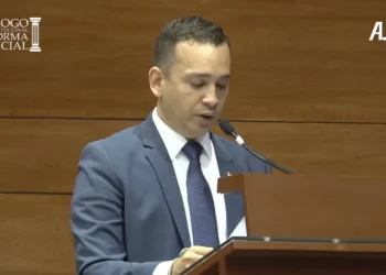 El presidente del TSJ, Romer Saucedo.