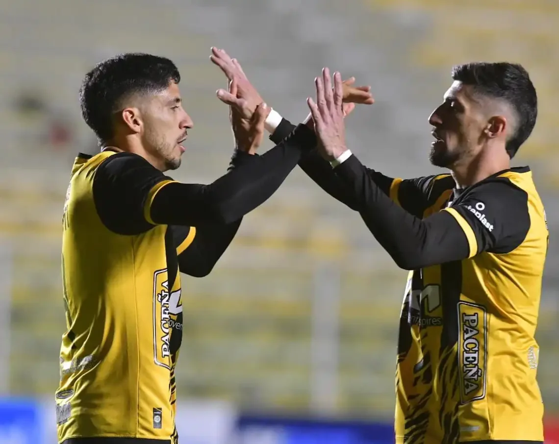 Chiatti y Amoroso celebran (APG)