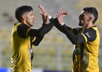 Chiatti y Amoroso celebran (APG)