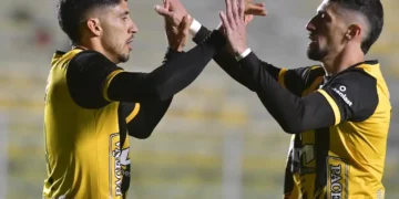 Chiatti y Amoroso celebran (APG)