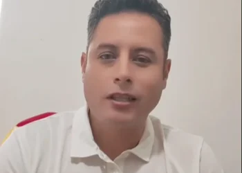 El vicepresidente Edmand Lara.
 Captura RRSS