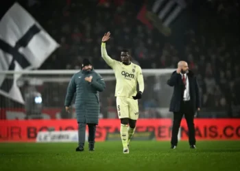 El centrocampista del Mónaco Paul Pogba durante el partido de la Ligue 1 contra el Rennes. (FOTO: AFP)