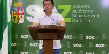 El jefe de Epidemiología, Carlos Hurtado, confirmó la información. Foto: Gobernación de Santa Cruz.