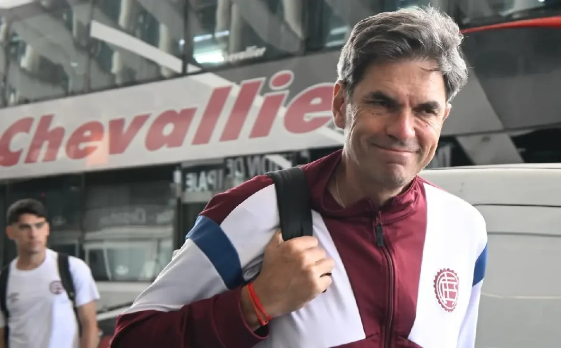 Mauricio Pellegrino. (FOTO: Club Atlético Lanús)