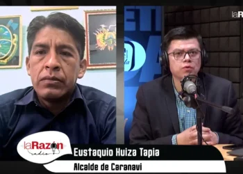 El alcalde de Caranavi en entrevista con La Razón.