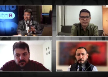 Vladimir Peña, Carlos Saavedra y Rolando Schrupp en entrevista con La Razón Radio.