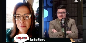 Sandra Rivero diputada del PDC en entrevista con La Razón Radio.