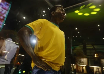 Una imagen de la leyenda del fútbol mundial, Pelé. (AFP)