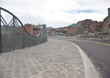 La conexión vial será rehabilitada. Foto: AMUN.