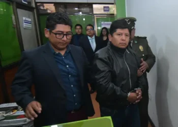 Juan Carlos Huarachi, exejecutivo de la COB. (Foto; APG)