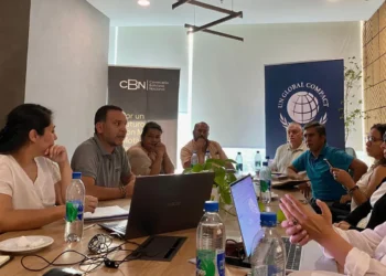 Una reunión sobre acciones climáticas. Foto: pacto Global Red Bolivia