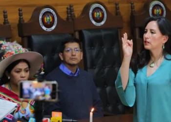 La magistrada Paola Prudencio asumió el mando del TCP. (Foto: APG)