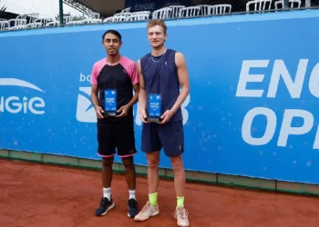 Boris Arias junto a Johannes Ingildsen conquista el título de dobles del Challenger de Florianópolis en Brasil.