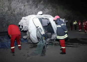 Falleció el conductor del minibús/APG