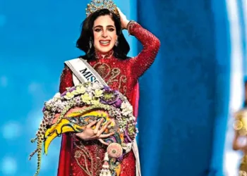 La mexicana Fátima Bosch, Miss Universo 2025. Foto: AFP