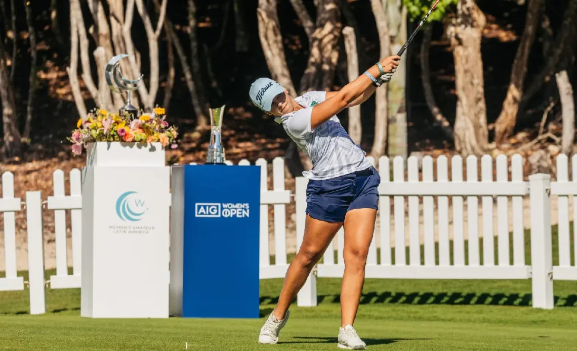 Constanza Quiroga fue la mejor del país en el prestigioso campeonato denominado Women’s Amateur Latin America.