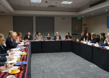 Ministros y socios internacionales revisaron proyectos y cooperación para avanzar en la Agenda 2030. Foto: Ministerio de la Presidencia.
