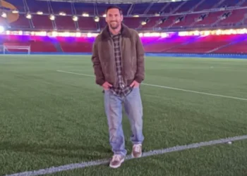 Messi visitó el Spotify Camp Nou, que está cerca de ser reinaugurado. (Foto: @LeoMessi)