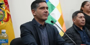 Oscar Mario Justiniano, ministro de Desarrollo Productivo, Rural y Agua. Foto: Archivo.