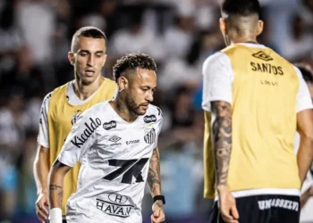 Neymar entrenando  con el Santos. (FOTO: Santos Futebol Clube)