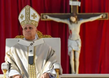 El papa León XIV durante una ceremonia en el Vaticano. Foto: Vatican News