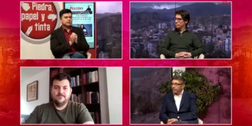 Manuel Mercado, Carlos Saavedra y Ricardo Paz en entrevista con La Razón.