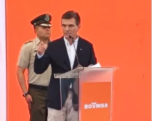 El presidente Rodrigo Paz Pereira. Foto: Juan Pablo Muñoz.