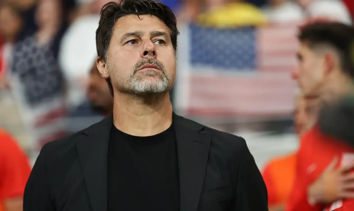 Mauricio Pochettino antes del amistoso entre Estados Unidos y Ecuador. (FOTO: AFP)
