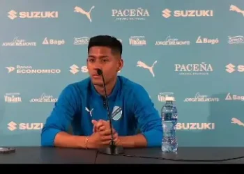 Ramiro Vaca en conferencia este lunes en Ananta