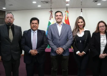 La posesión del nuevo viceministro. Foto: Minisiterio de Desarrollo Productivo.