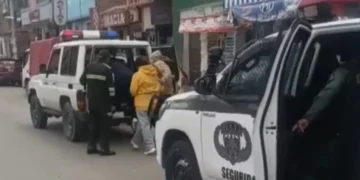 Cambiaron de patrullas a los aprehendidos/Captura de pantalla