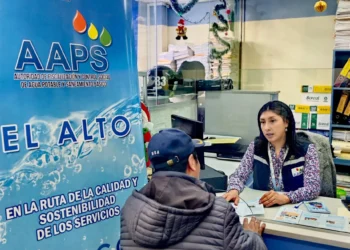 Un punto de supervisión de reclamos instaló la AAPS en oficinas de EPSAS. FOTO: AAPS