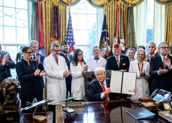 Trump firmó una resolución/Casa Blanca