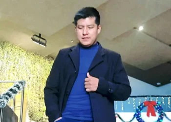 El diputado de Libre, Daniel Alcalá.