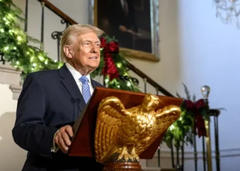 Donald Trump dio un mensaje por navidad/Casa Blanca