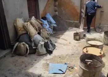 Los aprehendidos acumulaban mineral en su vivienda/Fisc. de Oruro