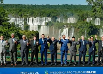 Jefes de Estado y representantes diplomáticos en Brasil. (Foto: Cancillería)