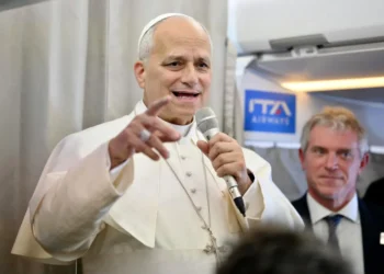 El papa León XIV habló de varios temas /AFP