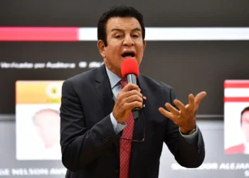 Salvador Nasralla, candidato presidencial/AFP