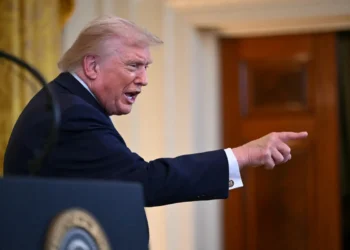 Trump arremetió contra los medios de comunicación que lo critican/AFP
