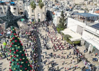 Poco a poco en Belén se siente la navidad/AFP