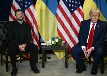 Zelenski y Trump en un encuentro anterior/AFP