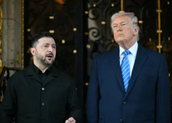 Trump recibió a Zelenski en la Florida/AFP