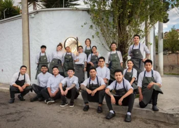 El equipo de trabajo del restaurante Arami.
Foto: Arami.