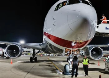 El avión fue alquilado por 25 días. Foto: BoA.
