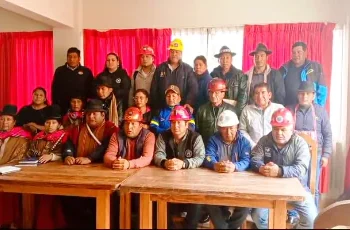 La dirigencia de la COB ratifica las movilizaciones del lunes. (Fotos: Captura)