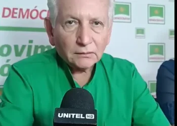 El exgobernador Rubén Costas. (Captura: Unitel)